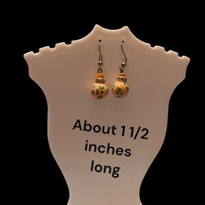 Handmade dangle earrings